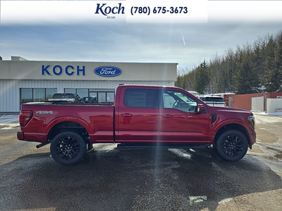 NEW 2026 Ford F-150 LARIAT - Ruby Red Tri-coat Metallic Exterior / BLACK Interior - $84,310 - Stock #A26099 - VIN 1FTFW5L88TKD40612