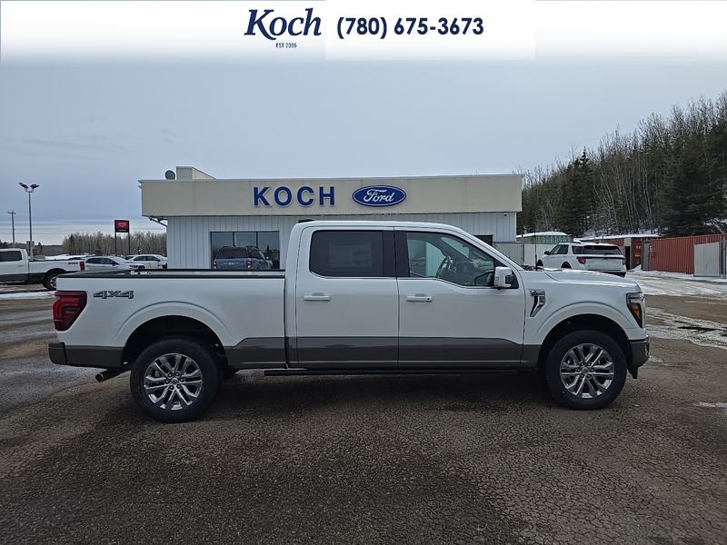 NEW 2026 Ford F-150 King Ranch - Star White Tri-coat Metallic Exterior / JAVA Interior - $97,055 - Stock #A26068 - VIN 1FTFW6L86TFA30702 - Photo 13
