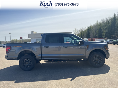 NEW 2026 Ford F-150 Tremor - Carbonized Grey Metallic Exterior / BLACK SPORT CLOTH Interior - $80,800 - Stock #A26143 - VIN 1FTFW4L89TFA70616