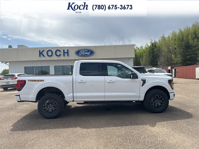 NEW 2026 Ford F-150 Tremor - Oxford White Exterior / BLACK SPORT CLOTH Interior - $84,825 - Stock #A26203 - VIN 1FTFW4L56TFA96130