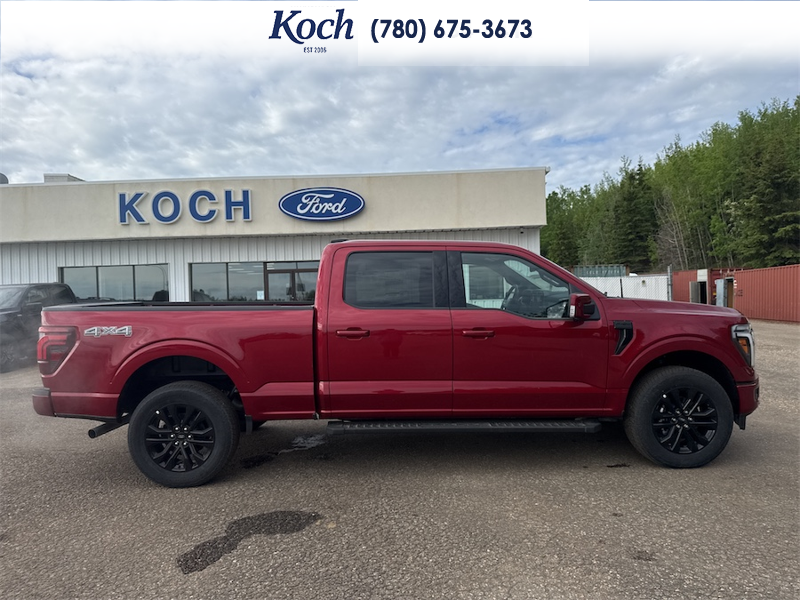 NEW 2026 Ford F-150 LARIAT - Ruby Red Tri-coat Metallic Exterior / BLACK Interior - $84,310 - Stock #A26099 - VIN 1FTFW5L88TKD40612 - Photo 13