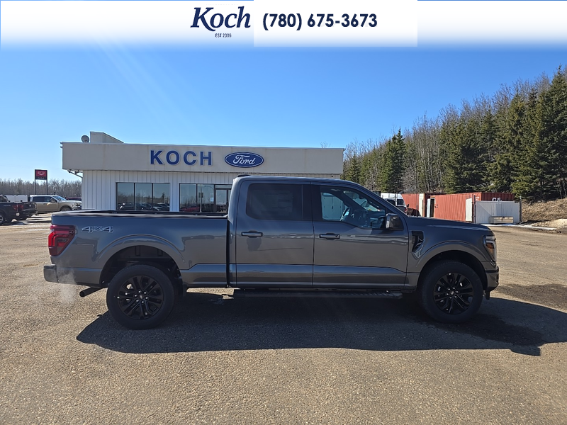 NEW 2026 Ford F-150 LARIAT - Carbonized Grey Metallic Exterior / BLACK Interior - $77,297 - Stock #A26087 - VIN 1FTFW5L86TKD29186 - Photo 13