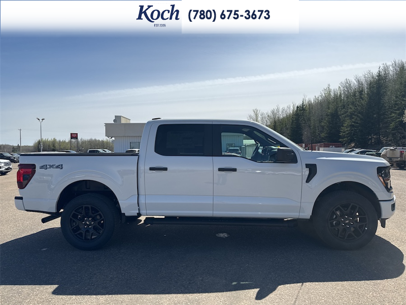 NEW 2026 Ford F-150 STX - Oxford White Exterior / BLACK ONYX/BLUE PREM LEATHER SEATS Interior - $60,901 - Stock #A26150 - VIN 1FTEW2LP5TKD67820 - Photo 13