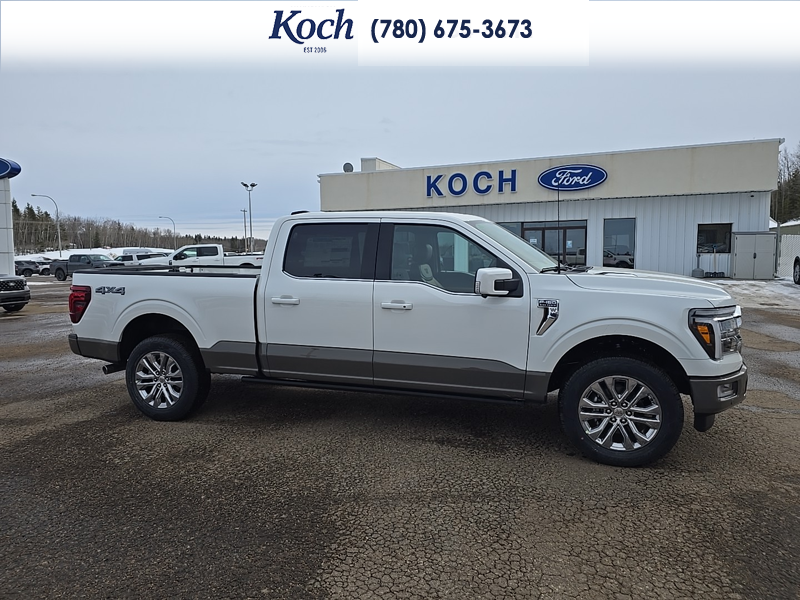 NEW 2026 Ford F-150 King Ranch - Star White Tri-coat Metallic Exterior / JAVA Interior - $97,055 - Stock #A26068 - VIN 1FTFW6L86TFA30702 - Photo 14
