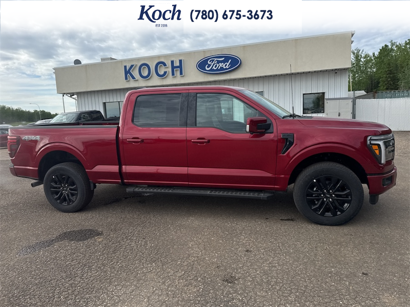NEW 2026 Ford F-150 LARIAT - Ruby Red Tri-coat Metallic Exterior / BLACK Interior - $84,310 - Stock #A26099 - VIN 1FTFW5L88TKD40612 - Photo 14