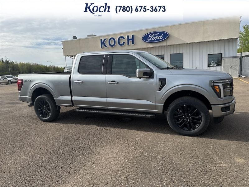 NEW 2026 Ford F-150 LARIAT - Iconic Silver Metallic Exterior / BLACK Interior - $77,297 - Stock #A26077 - VIN 1FTFW5L88TKD37502 - Photo 14