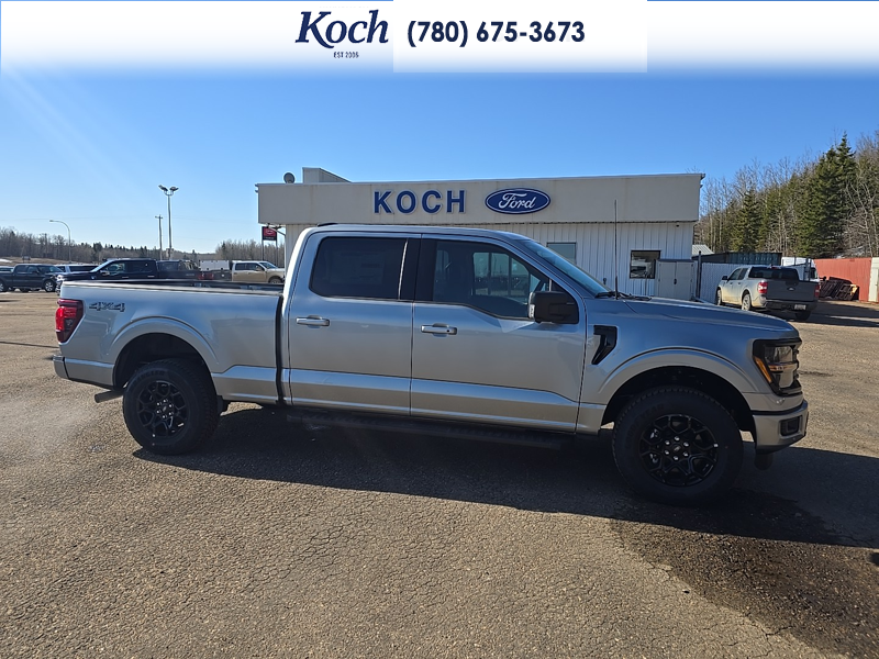 NEW 2026 Ford F-150 XLT - Iconic Silver Metallic Exterior / BLACK, UNIQUE SPORT CLOTH 40/CONSOLE/40 FRONT-SEATS Interior - $69,931 - Stock #A26081 - VIN 1FTFW3L8XTKD29213 - Photo 14