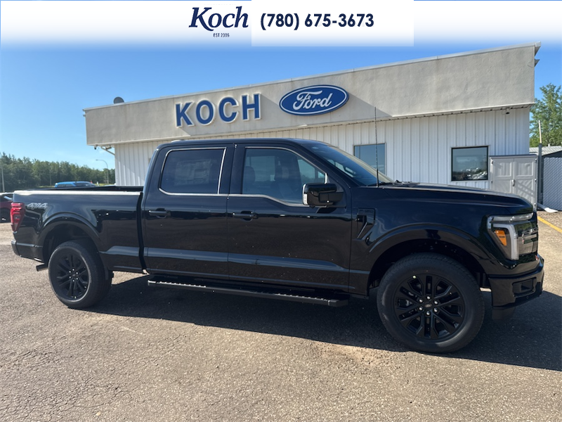 NEW 2026 Ford F-150 LARIAT - Agate Black Metallic Exterior / BLACK, ACTIVEX TRIMMED 40/CONSOLE/40 FRONT SEATS (B) Interior - $84,235 - Stock #A26216 - VIN 1FTFW5L82TKE41189 - Photo 14
