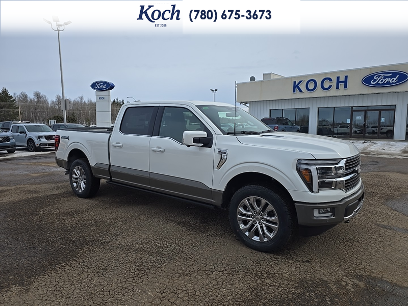 NEW 2026 Ford F-150 King Ranch - Star White Tri-coat Metallic Exterior / JAVA Interior - $97,055 - Stock #A26068 - VIN 1FTFW6L86TFA30702 - Photo 15