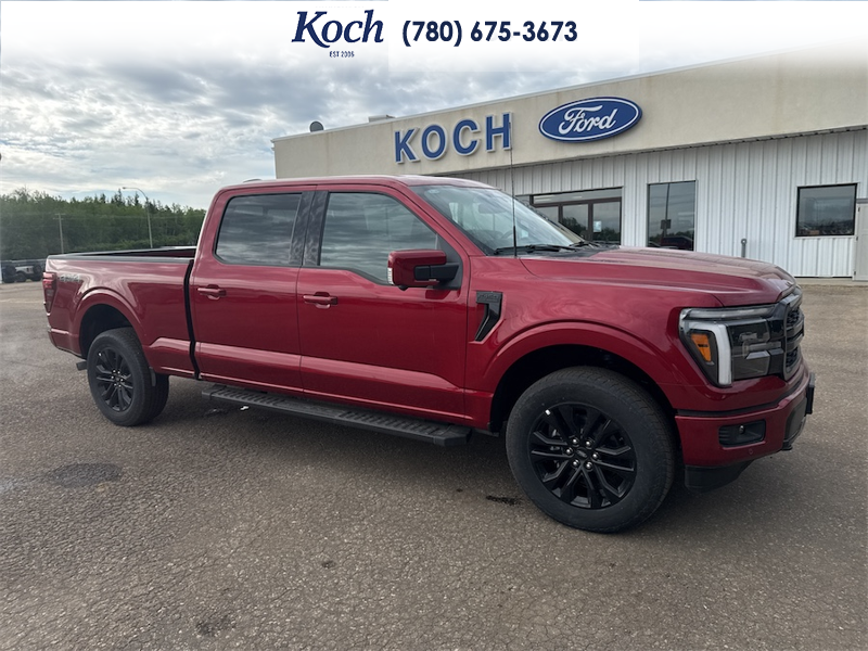 NEW 2026 Ford F-150 LARIAT - Ruby Red Tri-coat Metallic Exterior / BLACK Interior - $84,310 - Stock #A26099 - VIN 1FTFW5L88TKD40612 - Photo 15