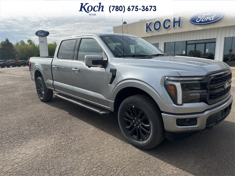 NEW 2026 Ford F-150 LARIAT - Iconic Silver Metallic Exterior / BLACK Interior - $77,297 - Stock #A26077 - VIN 1FTFW5L88TKD37502 - Photo 15