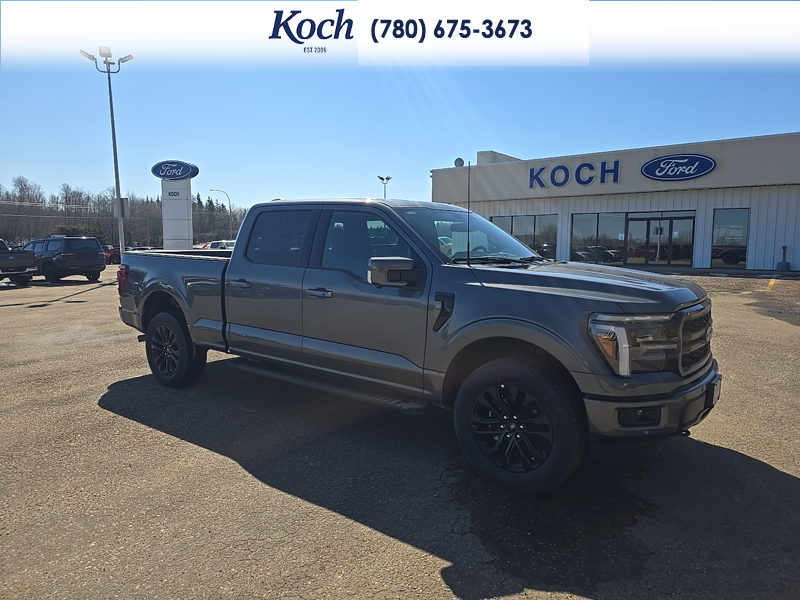 NEW 2026 Ford F-150 LARIAT - Carbonized Grey Metallic Exterior / BLACK Interior - $77,297 - Stock #A26087 - VIN 1FTFW5L86TKD29186 - Photo 15