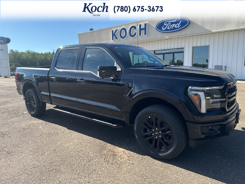 NEW 2026 Ford F-150 LARIAT - Agate Black Metallic Exterior / BLACK, ACTIVEX TRIMMED 40/CONSOLE/40 FRONT SEATS (B) Interior - $84,235 - Stock #A26216 - VIN 1FTFW5L82TKE41189 - Photo 15