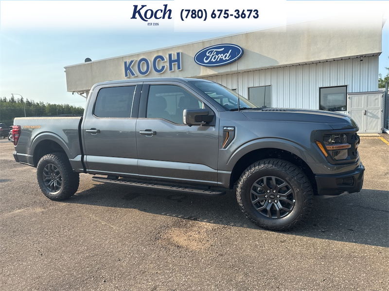 NEW 2026 Ford F-150 Tremor - Carbonized Grey Metallic Exterior / BLACK, UNIQUE TREMOR LEATHER-TRIMMED BUCKET SEATS Interior - $88,012 - Stock #A26219 - VIN 1FTFW4L8XTFB45534 - Photo 15