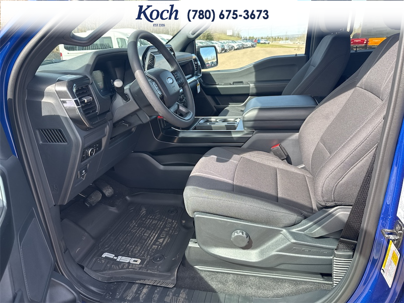 NEW 2026 Ford F-150 STX - Argon Blue Metallic Exterior / BLACK ONYX/BLUE PREM LEATHER SEATS Interior - $63,952 - Stock #A26161 - VIN 1FTEW2LP7TKD68368 - Photo 17