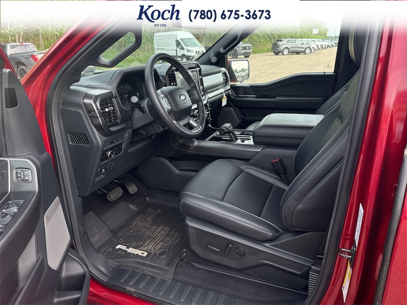 NEW 2026 Ford F-150 LARIAT - Ruby Red Tri-coat Metallic Exterior / BLACK Interior - $84,310 - Stock #A26099 - VIN 1FTFW5L88TKD40612 - Photo 17