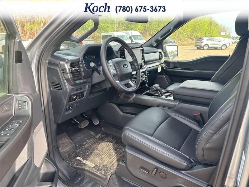 NEW 2026 Ford F-150 LARIAT - Iconic Silver Metallic Exterior / BLACK Interior - $77,297 - Stock #A26077 - VIN 1FTFW5L88TKD37502 - Photo 17