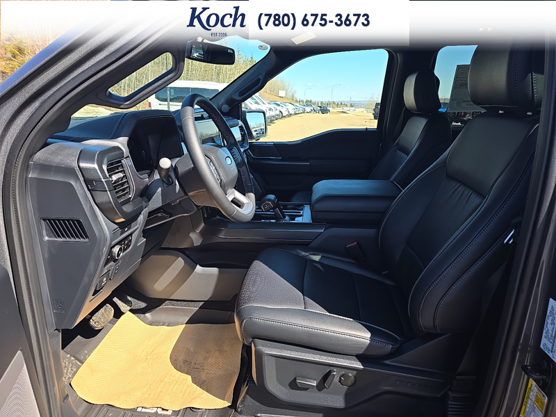 NEW 2026 Ford F-150 LARIAT - Carbonized Grey Metallic Exterior / BLACK Interior - $77,297 - Stock #A26087 - VIN 1FTFW5L86TKD29186 - Photo 17