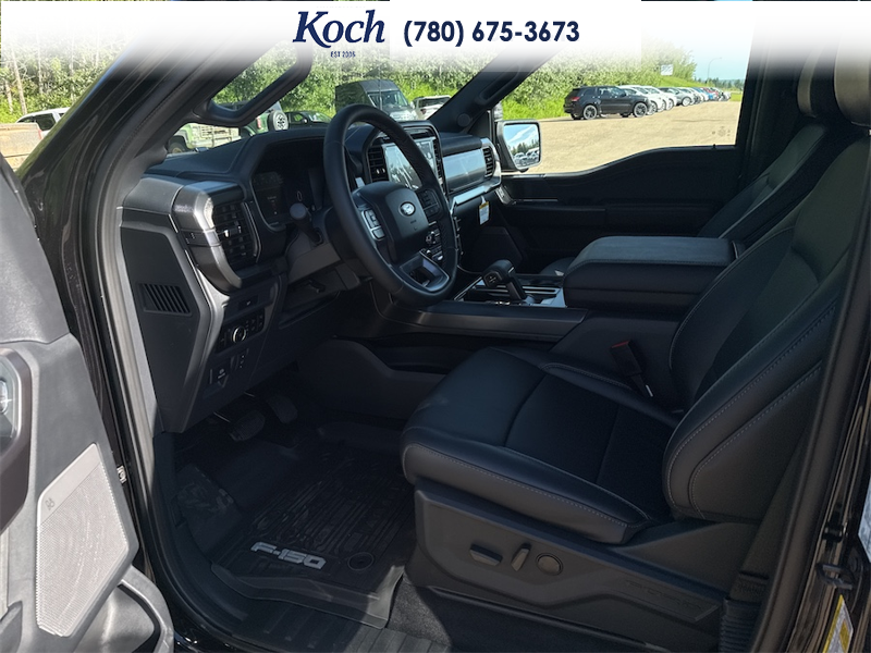 NEW 2026 Ford F-150 LARIAT - Agate Black Metallic Exterior / BLACK, ACTIVEX TRIMMED 40/CONSOLE/40 FRONT SEATS (B) Interior - $84,235 - Stock #A26216 - VIN 1FTFW5L82TKE41189 - Photo 17