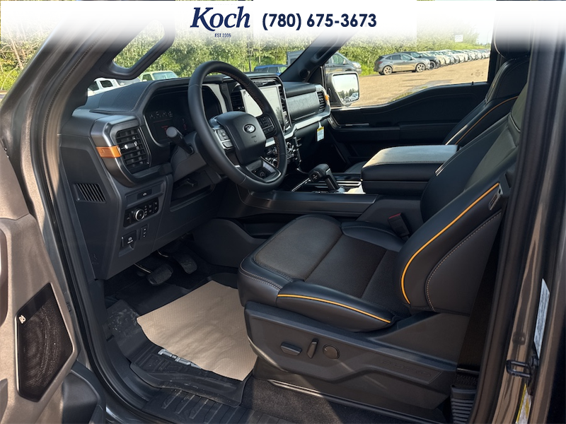 NEW 2026 Ford F-150 Tremor - Carbonized Grey Metallic Exterior / BLACK, UNIQUE TREMOR LEATHER-TRIMMED BUCKET SEATS Interior - $88,012 - Stock #A26219 - VIN 1FTFW4L8XTFB45534 - Photo 17