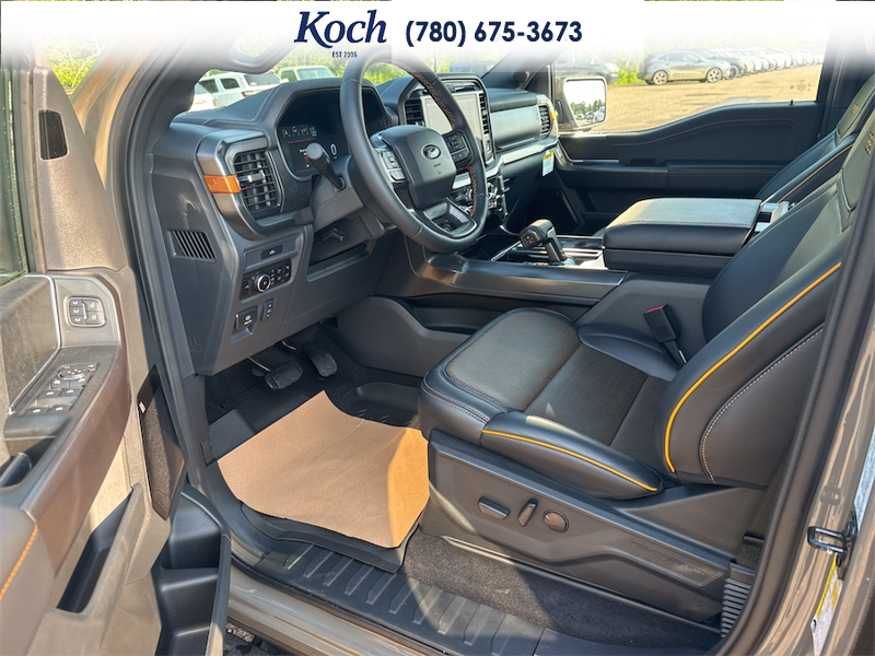 NEW 2026 Ford F-150 Tremor - Marsh Grey Exterior / BLACK, UNIQUE TREMOR LEATHER-TRIMMED BUCKET SEATS Interior - $100,935 - Stock #A26222 - VIN 1FTFW4L87TFB48388 - Photo 17