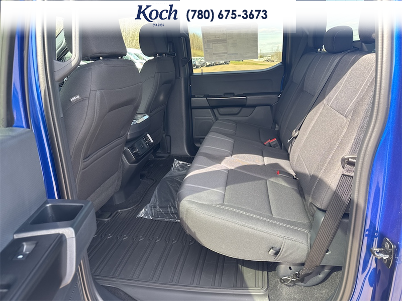 NEW 2026 Ford F-150 STX - Argon Blue Metallic Exterior / BLACK ONYX/BLUE PREM LEATHER SEATS Interior - $63,952 - Stock #A26161 - VIN 1FTEW2LP7TKD68368 - Photo 18