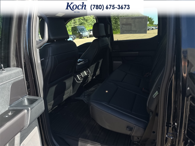 NEW 2026 Ford F-150 LARIAT - Agate Black Metallic Exterior / BLACK, ACTIVEX TRIMMED 40/CONSOLE/40 FRONT SEATS (B) Interior - $84,235 - Stock #A26216 - VIN 1FTFW5L82TKE41189 - Photo 18