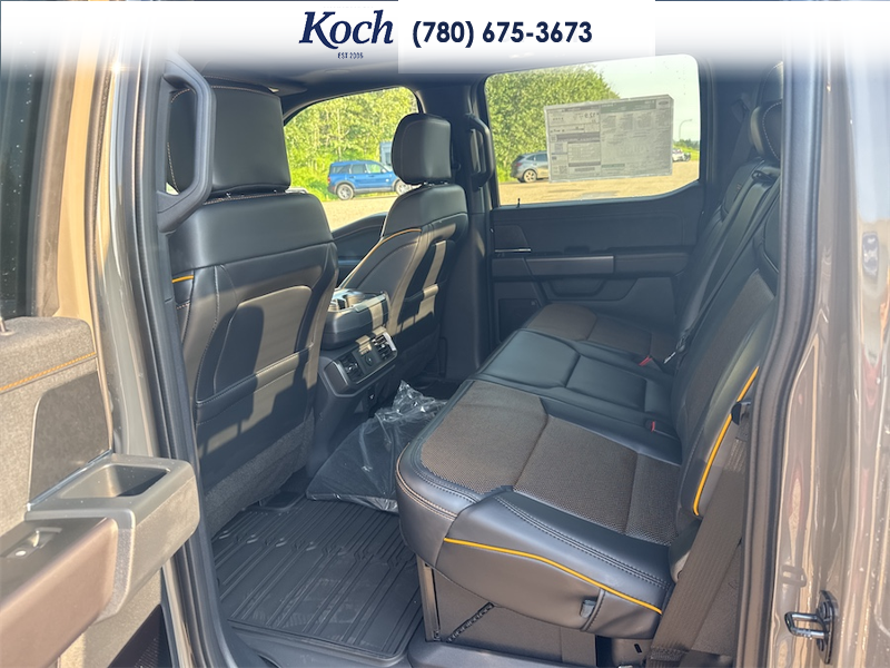 NEW 2026 Ford F-150 Tremor - Marsh Grey Exterior / BLACK, UNIQUE TREMOR LEATHER-TRIMMED BUCKET SEATS Interior - $100,935 - Stock #A26222 - VIN 1FTFW4L87TFB48388 - Photo 18