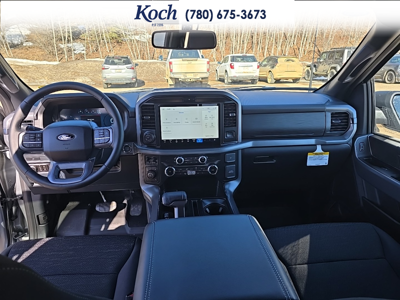 NEW 2026 Ford F-150 XLT - Iconic Silver Metallic Exterior / BLACK, UNIQUE SPORT CLOTH 40/CONSOLE/40 FRONT-SEATS Interior - $69,931 - Stock #A26081 - VIN 1FTFW3L8XTKD29213 - Photo 19