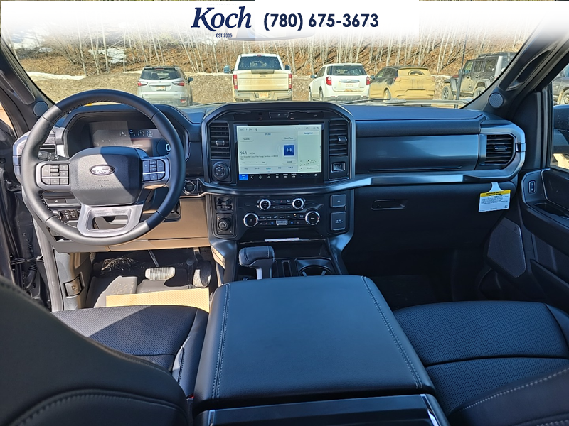 NEW 2026 Ford F-150 LARIAT - Carbonized Grey Metallic Exterior / BLACK Interior - $77,297 - Stock #A26087 - VIN 1FTFW5L86TKD29186 - Photo 19