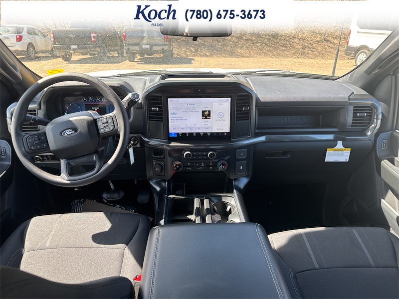 NEW 2026 Ford F-150 STX - Oxford White Exterior / BLACK ONYX/BLUE PREM LEATHER SEATS Interior - $60,901 - Stock #A26150 - VIN 1FTEW2LP5TKD67820 - Photo 19