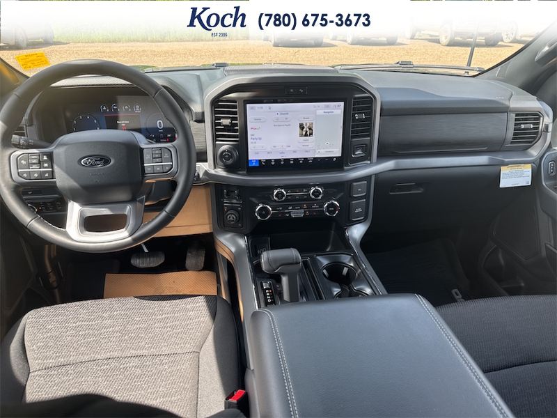 NEW 2026 Ford F-150 XLT - Carbonized Grey Metallic Exterior / BLACK, UNIQUE SPORT CLOTH 40/CONSOLE/40 FRONT-SEATS Interior - $72,098 - Stock #A26218 - VIN 1FTFW3L88TKE41539 - Photo 19