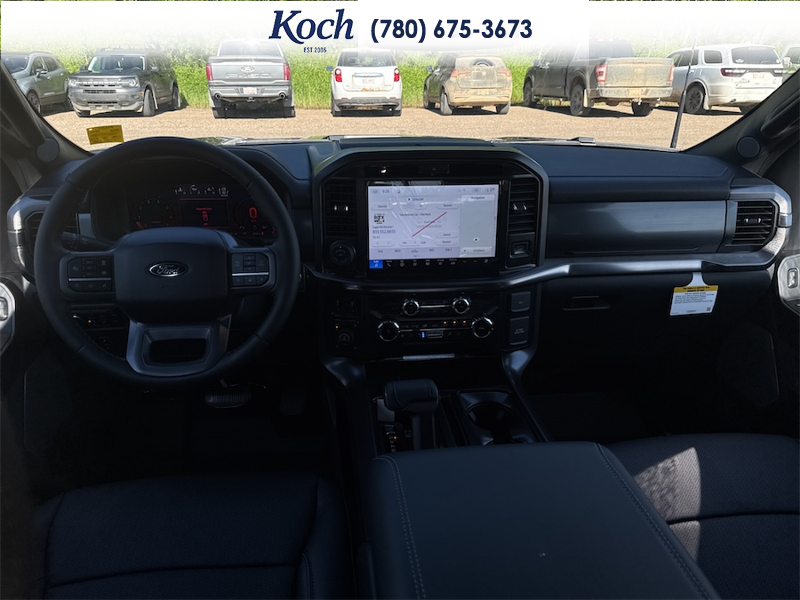 NEW 2026 Ford F-150 LARIAT - Agate Black Metallic Exterior / BLACK, ACTIVEX TRIMMED 40/CONSOLE/40 FRONT SEATS (B) Interior - $84,235 - Stock #A26216 - VIN 1FTFW5L82TKE41189 - Photo 19