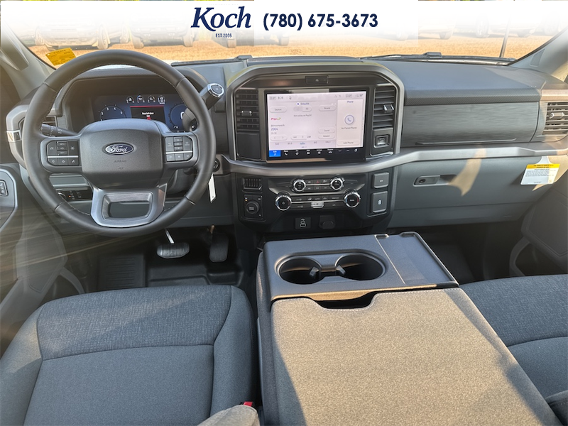 NEW 2026 Ford F-150 XLT - Oxford White Exterior / BLACK W/MEDIUM DARK SLATE, CLOTH 40/20/40 FRONT SEAT (M) Interior - $70,690 - Stock #A26228 - VIN 1FTFW3L88TKE54517 - Photo 19