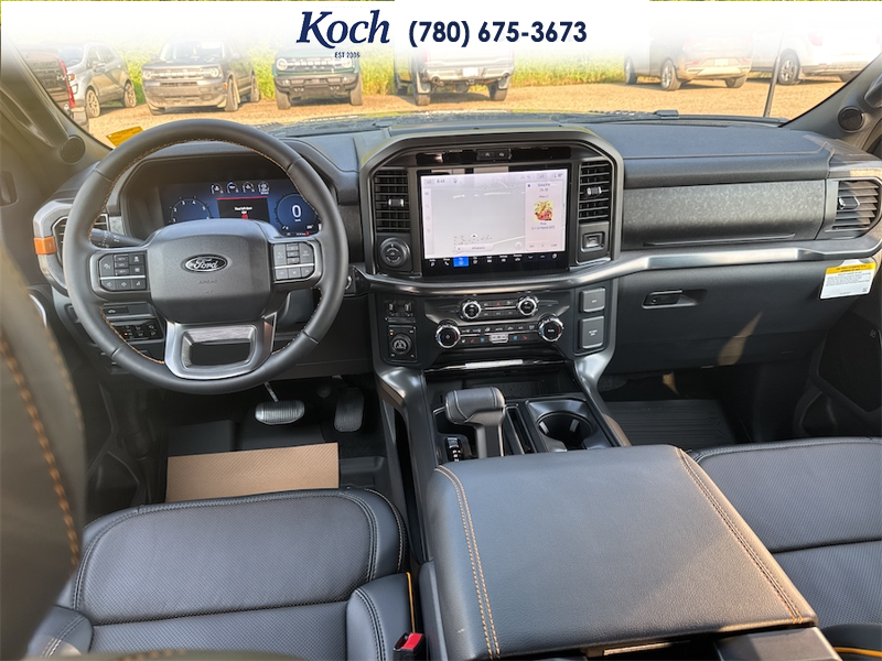 NEW 2026 Ford F-150 Tremor - Marsh Grey Exterior / BLACK, UNIQUE TREMOR LEATHER-TRIMMED BUCKET SEATS Interior - $100,935 - Stock #A26222 - VIN 1FTFW4L87TFB48388 - Photo 19