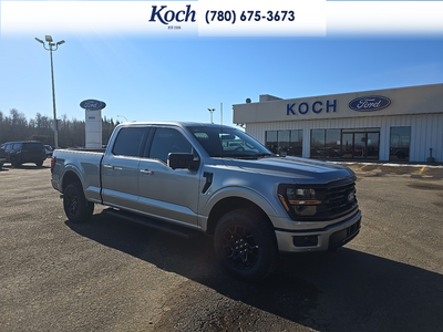 NEW 2026 Ford F-150 XLT - Iconic Silver Metallic Exterior / BLACK SPORT Interior - $77,930 - Stock #A26081 - VIN 1FTFW3L8XTKD29213