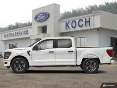 NEW 2026 Ford F-150 STX - Oxford White Exterior / BLACK ONYX/BLUE PREM LEATHER SEATS Interior - $64,780 - Stock #A26150 - VIN 1FTEW2LP5TKD67820
