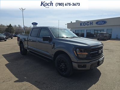 NEW 2026 Ford F-150 XLT - Carbonized Grey Metallic Exterior / BLACK SPORT Interior - $76,005 - Stock #A26090 - VIN 1FTFW3L82TKD29111