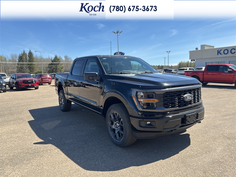 NEW 2026 Ford F-150 STX - Agate Black Exterior / BLACK ONYX/BLUE PREM LEATHER SEATS Interior - $63,205 - Stock #A26152 - VIN 1FTEW2LP1TKD67846