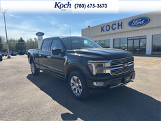 NEW 2026 Ford F-150 Platinum - Agate Black Exterior / BLACK LEATHER Interior - $106,975 - Stock #A26171 - VIN 1FTFW7L85TFA71425