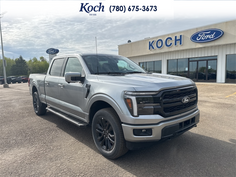 NEW 2026 Ford F-150 LARIAT - Iconic Silver Metallic Exterior / BLACK Interior - $82,685 - Stock #A26077 - VIN 1FTFW5L88TKD37502