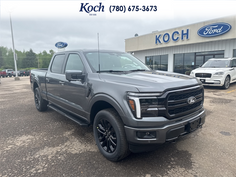 NEW 2026 Ford F-150 LARIAT - Carbonized Grey Metallic Exterior / BLACK Interior - $84,235 - Stock #A26187 - VIN 1FTFW5L81TKD65772