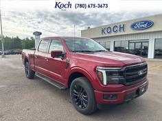 NEW 2026 Ford F-150 LARIAT - Ruby Red Tri-coat Metallic Exterior / BLACK Interior - $84,310 - Stock #A26099 - VIN 1FTFW5L88TKD40612