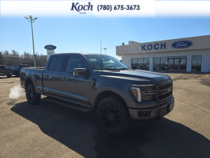 NEW 2026 Ford F-150 LARIAT - Carbonized Grey Metallic Exterior / BLACK Interior - $77,297 - Stock #A26087 - VIN 1FTFW5L86TKD29186