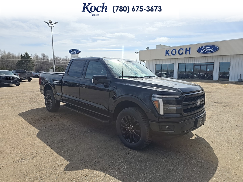 NEW 2026 Ford F-150 LARIAT - Agate Black Exterior / BLACK Interior - $77,297 - Stock #A26092 - VIN 1FTFW5L80TKD43875 - Photo 1