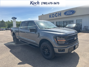 NEW 2026 Ford F-150 XLT - Carbonized Grey Metallic Exterior / BLACK, UNIQUE SPORT CLOTH 40/CONSOLE/40 FRONT-SEATS Interior - $72,098 - Stock #A26218 - VIN 1FTFW3L88TKE41539