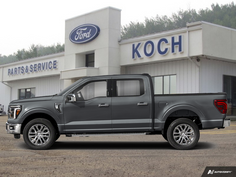 NEW 2026 Ford F-150 LARIAT - Carbonized Grey Metallic Exterior / BLACK/SMOKED TRUFFLE, ACTIVEX TRIMMED 40/CONSOLE/40 FRONT SEATS Interior - $84,845 - Stock #A26223 - VIN 1FTFW5L88TFB49815