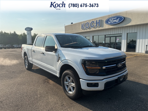 NEW 2026 Ford F-150 XLT - Oxford White Exterior / BLACK W/MEDIUM DARK SLATE, CLOTH 40/20/40 FRONT SEAT (M) Interior - $62,371 - Stock #A26228 - VIN 1FTFW3L88TKE54517