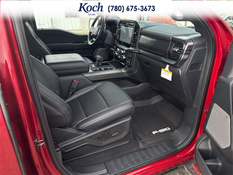 NEW 2026 Ford F-150 LARIAT - Ruby Red Tri-coat Metallic Exterior / BLACK Interior - $84,310 - Stock #A26099 - VIN 1FTFW5L88TKD40612 - Photo 21