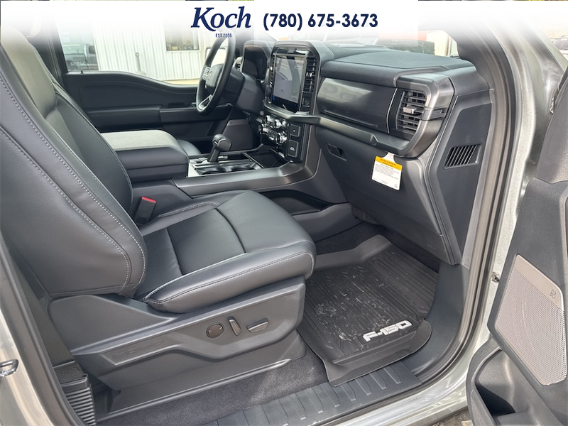 NEW 2026 Ford F-150 LARIAT - Iconic Silver Metallic Exterior / BLACK Interior - $77,297 - Stock #A26077 - VIN 1FTFW5L88TKD37502 - Photo 21